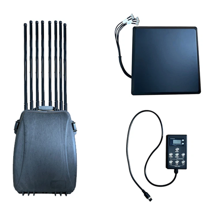 Individual Soldier 8 Antenna Backpack Portable Anti Drone System FPV Individual Soldier 8 Antenna Backpack Portable Anti Drone System FPV